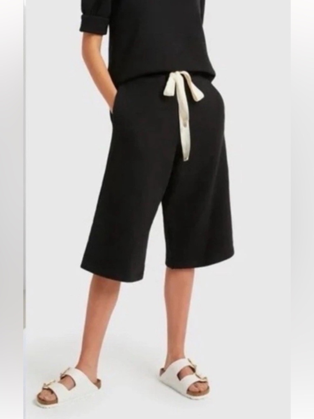G. Label by Goop Guadalupe Culotte Sweats size S